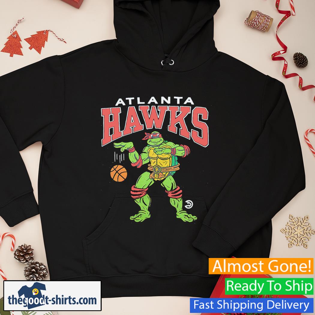 Atlanta Hawks TMNT Raphael Shirt Hoodie