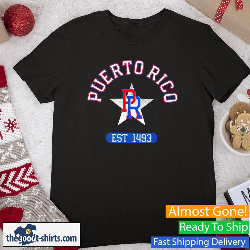 Bandera Puerto Rico Flag Baseball Boxing Shirt