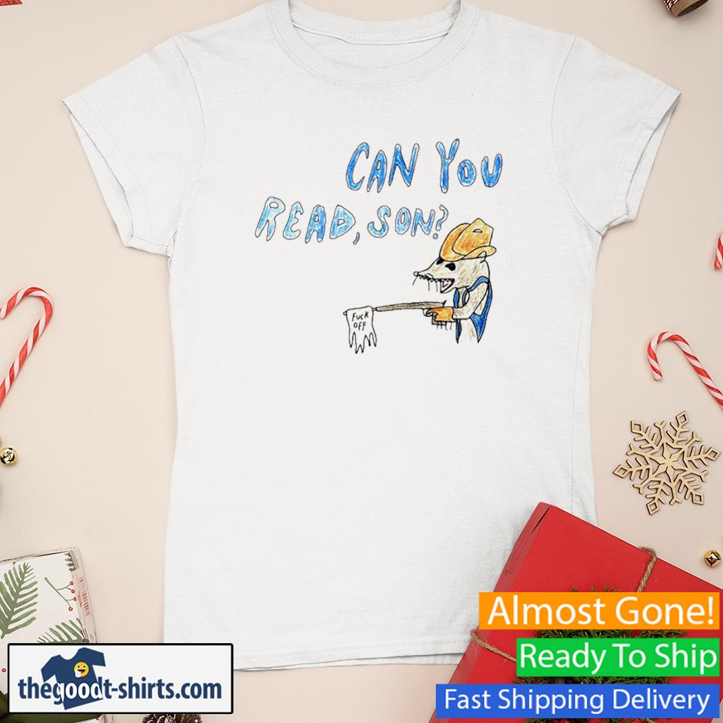 Can You Read Son Shirt Ladies Tee