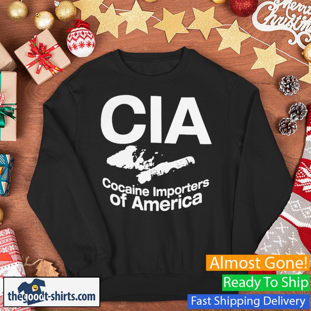 Cia Cocaine Importers Of America New Shirt Sweater