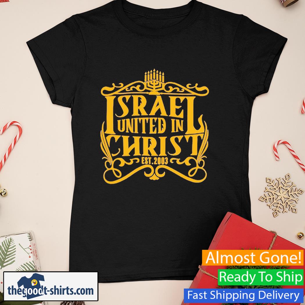 Clutchpointsapp Israel United In Christ Shirt Ladies Tee