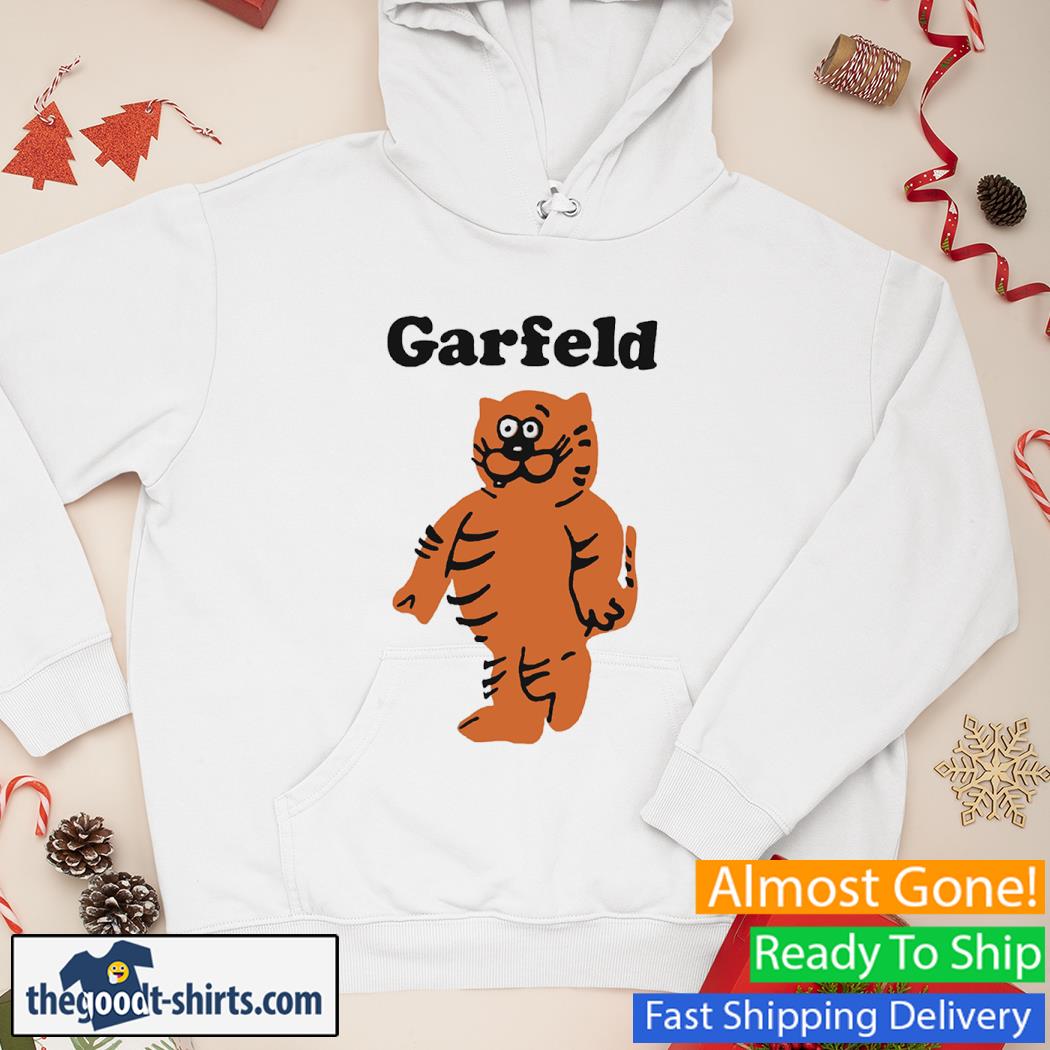 Garfeld Bootleg Garfield And Heathcliff Cat New Shirt Hoodie