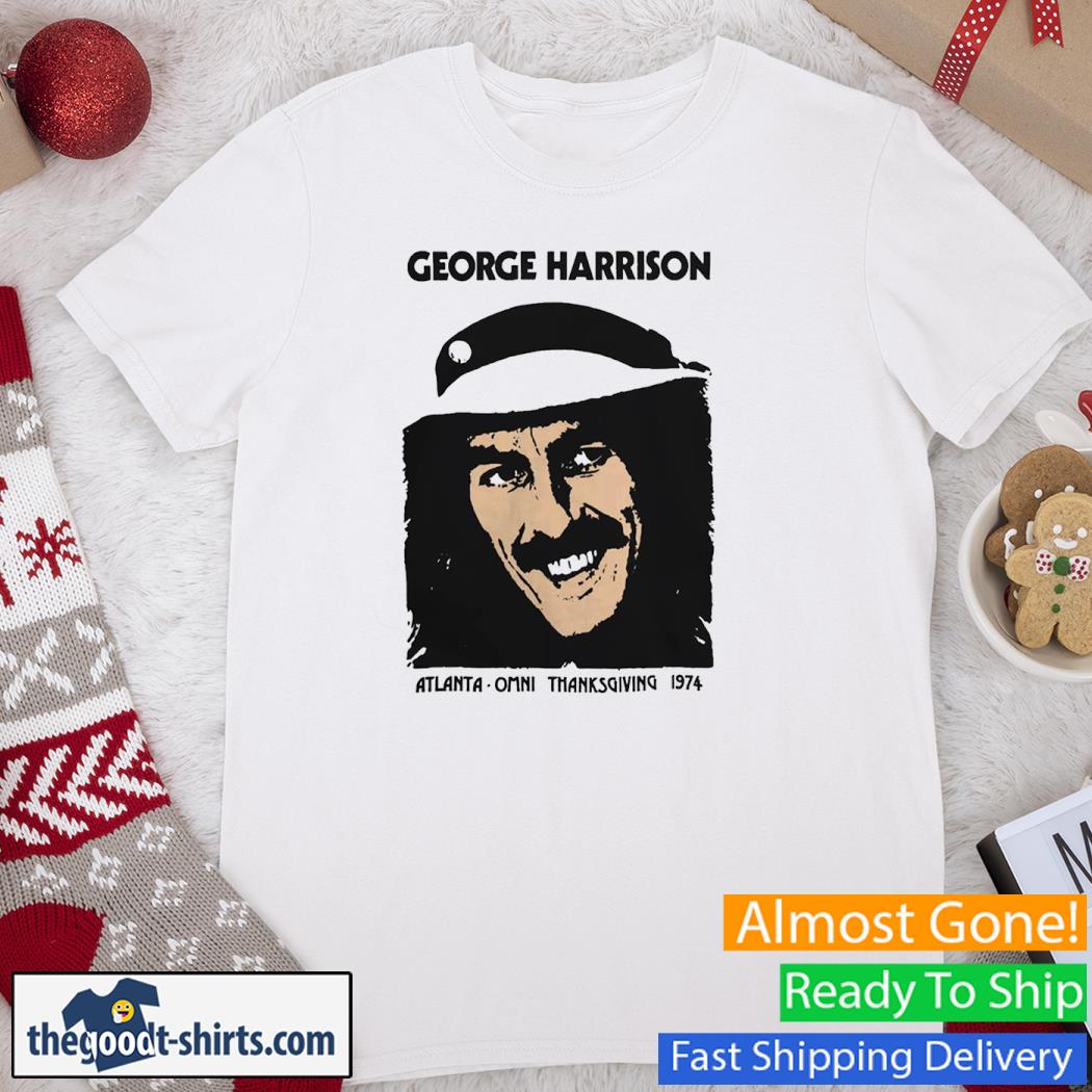 George Harrison Atlanta Omni Thanksgiving 1974 Shirt