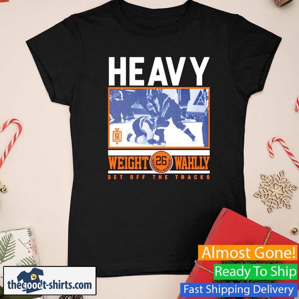 Heavy Weight Wahlly Get Off The Tracks Shirt Ladies Tee