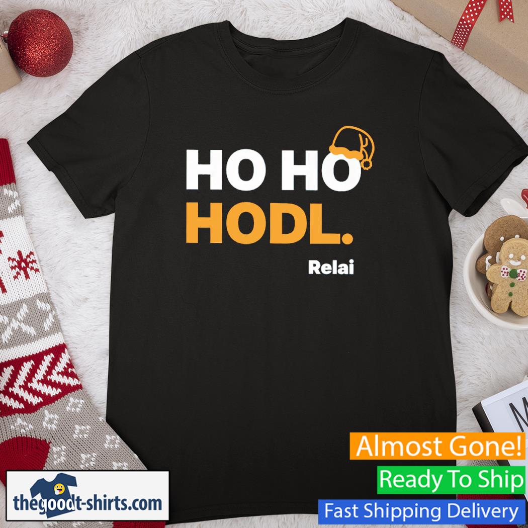 Ho Ho Hodl Relai Santa's Hat T-Shirt