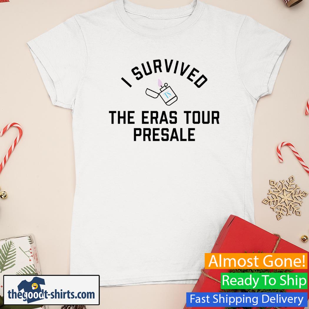 I Survived The Eras Tour Presale Pittsburgh Shirt Ladies Tee