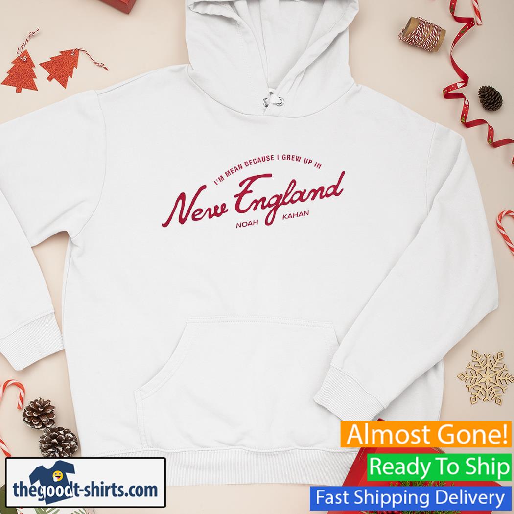 I’m Mean Because I Grew Up In New England Noah Kahan Shirt Hoodie