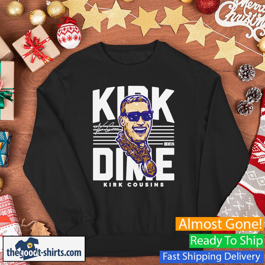 Kirk Cousins Minnesota Kirk Dime Football Shirt Sweater