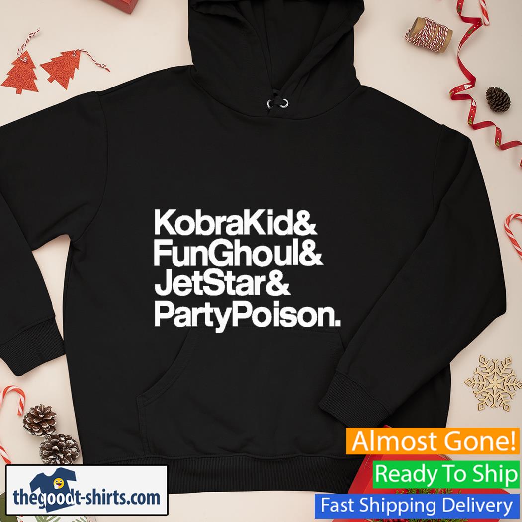 Kobrakid Funghoul Jetstar Partypoison Shirt Hoodie