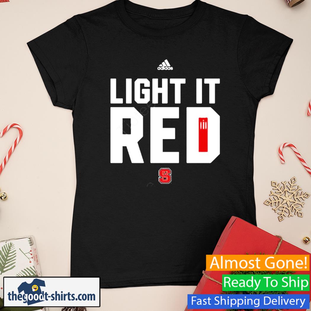 Light It Red Adidas Shirt Ladies Tee