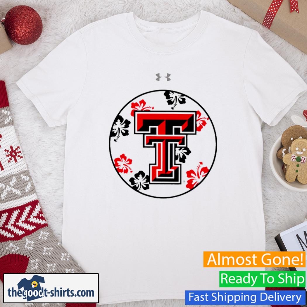 Maui Hibiscus Texas Tech Basketball Shirt