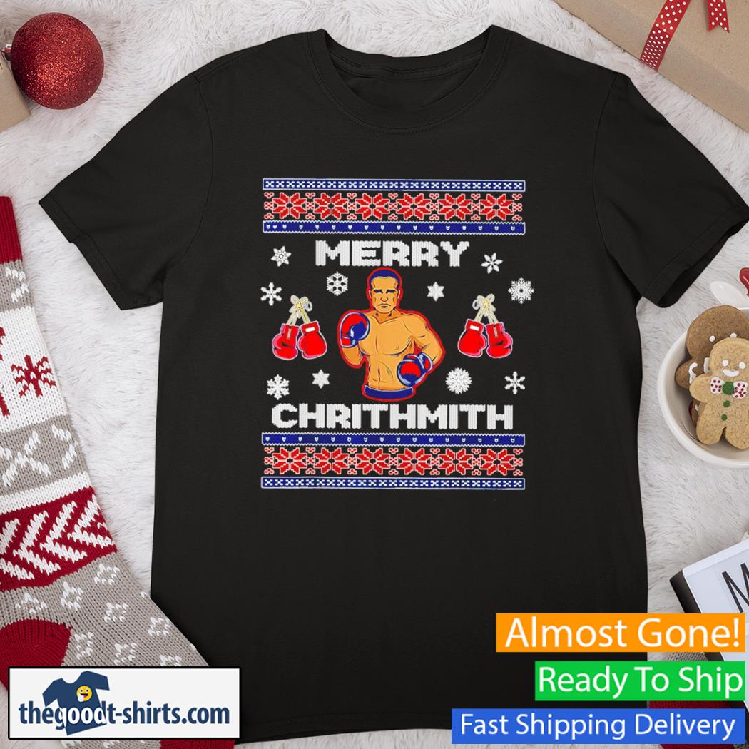 Merry Chrithmith Christmas Boxing Champion Boxer Shirt