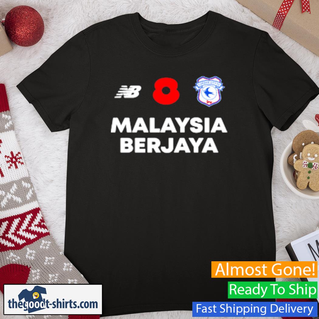 New Balance Poppy Cardiff City FC Malaysia Berjaya Shirt