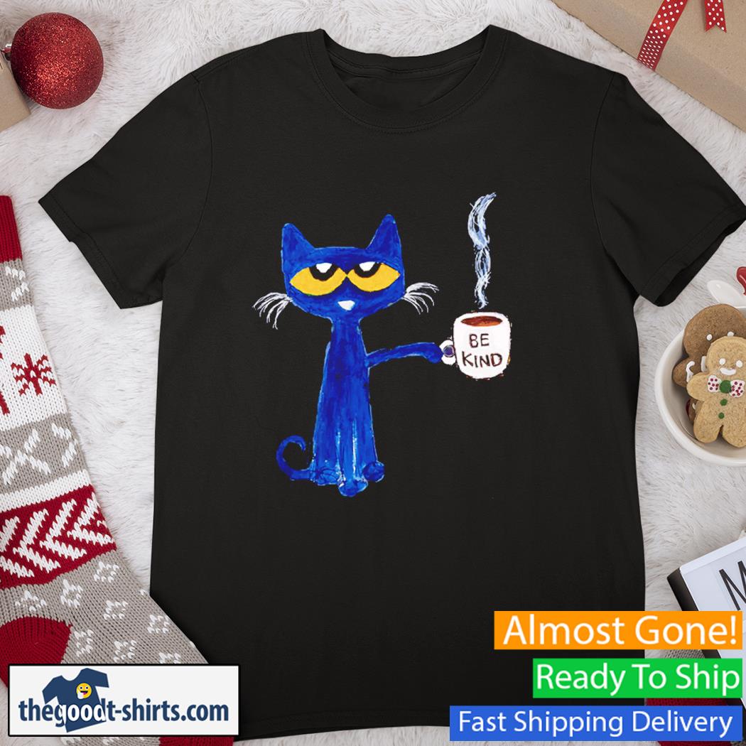 Pete the Cat Read Books Drink Coffee Stay Groovy Shirt