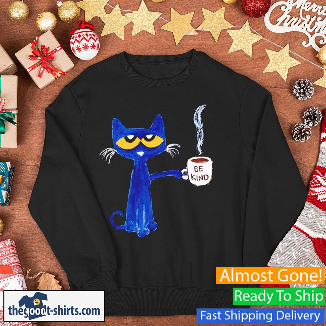 Pete the Cat Read Books Drink Coffee Stay Groovy Shirt Sweater