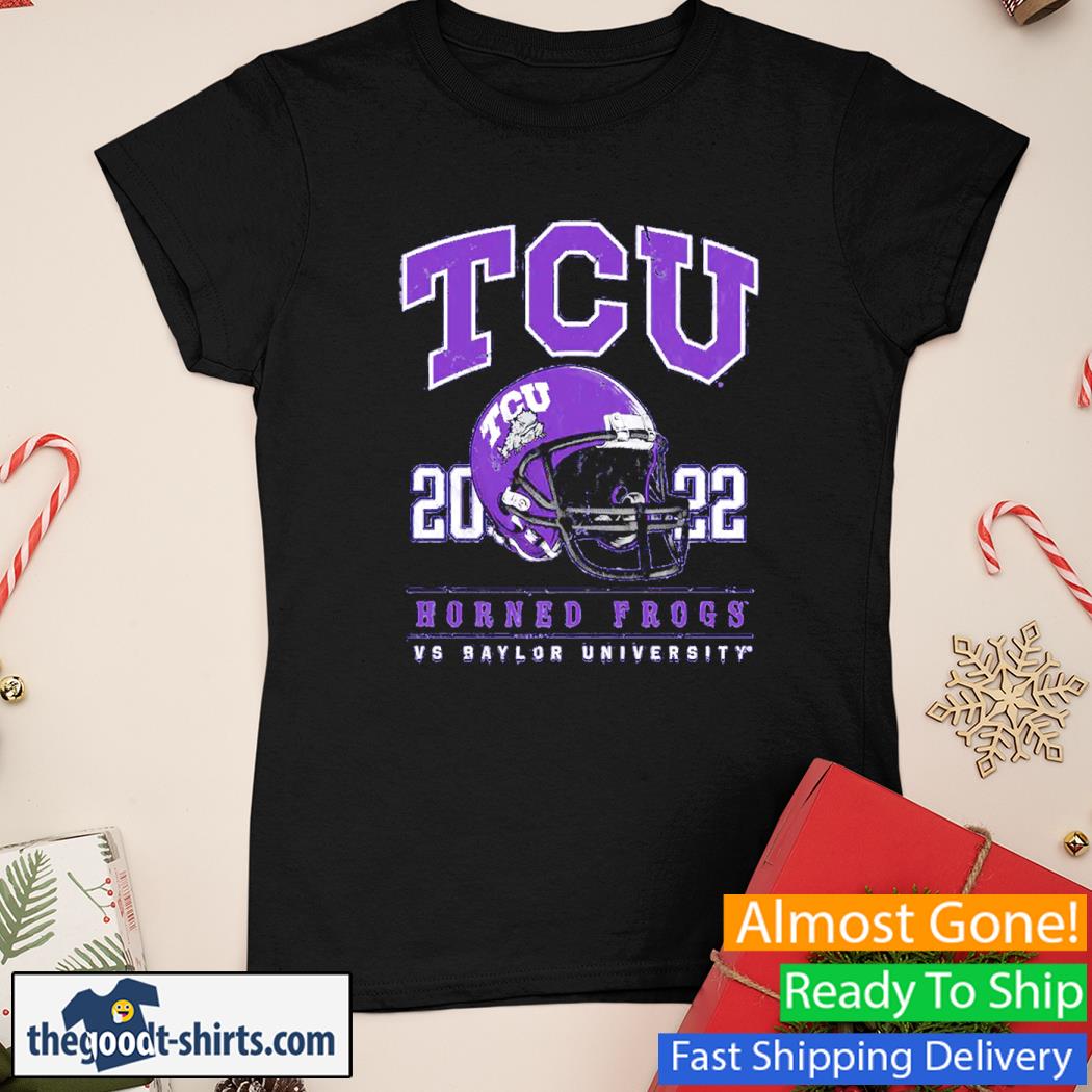 TCU Horned Frogs Vs. Baylor Bears Game Day 2022 Shirt Ladies Tee