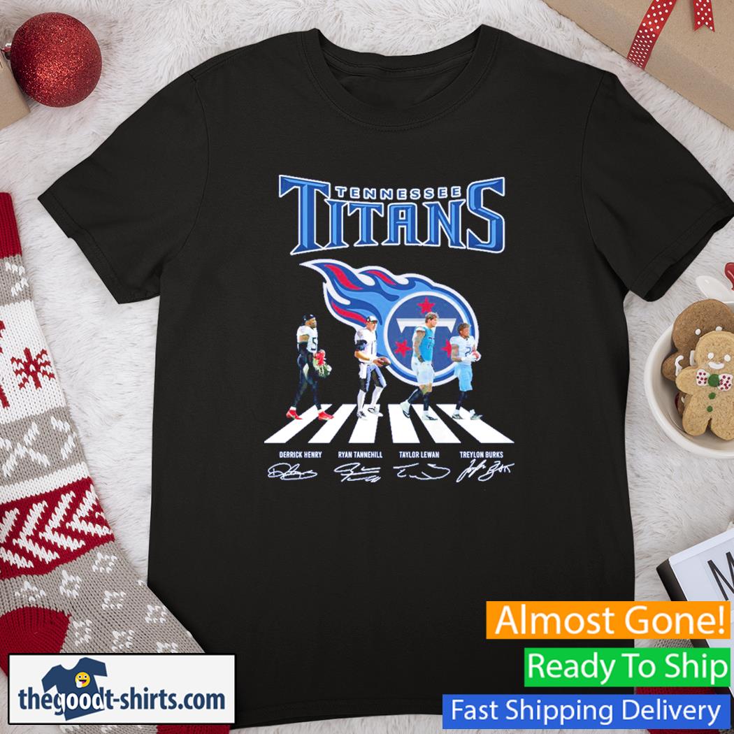 Tennessee Titans Abbey Road Signatures 2022 Shirt