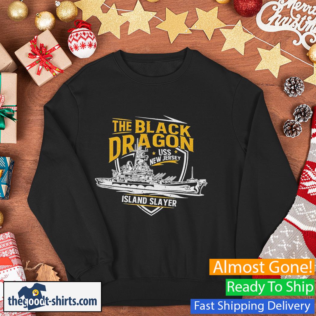 The Black Dragon USS New Jersey Shirt Sweater