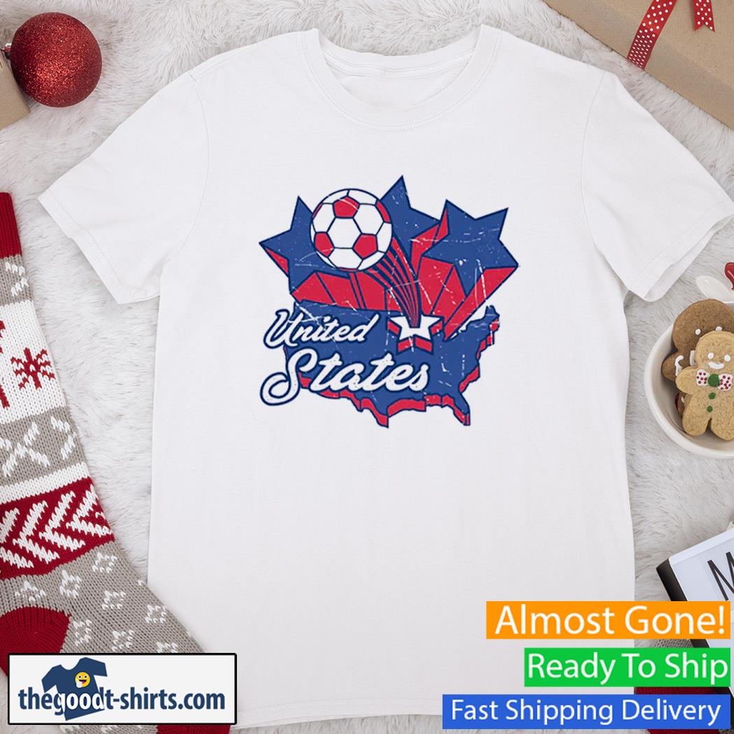 USA Soccer United States Map Shirt