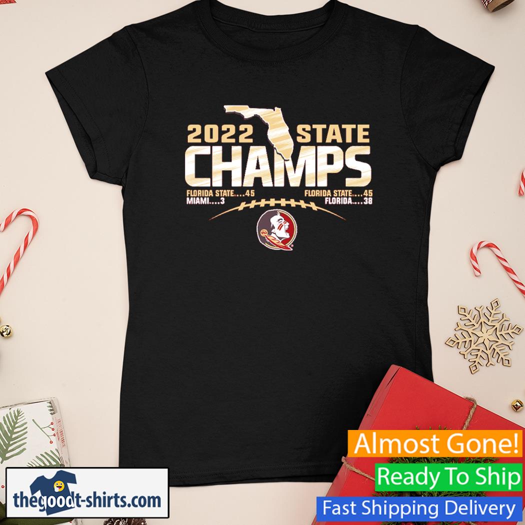 2022 State Champs Floria State 45 Shirt Ladies Tee
