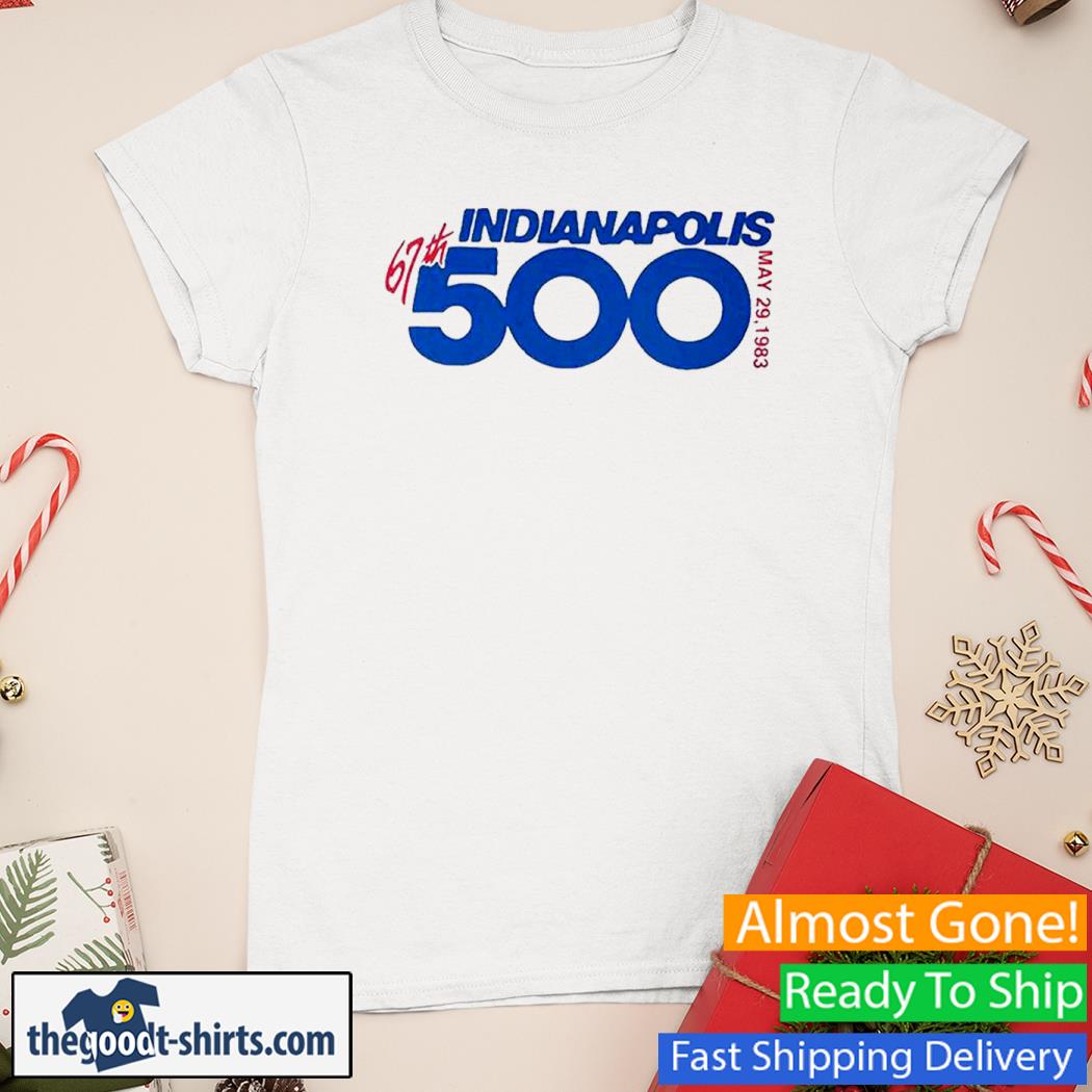 67th Anniversary 1983 Indy 500 Shirt Ladies Tee