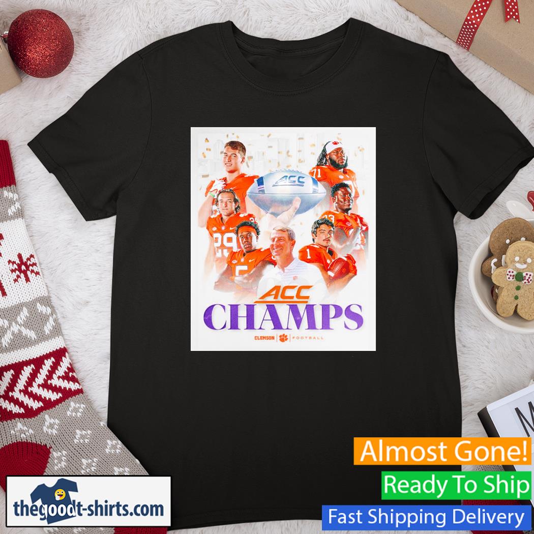 ACC Clemson Football Champions 2022 Shirt