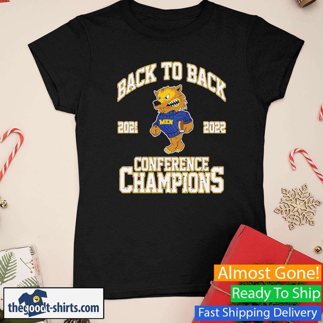 Back To Back 2021 2022 Conference Champions New Shirt Ladies Tee