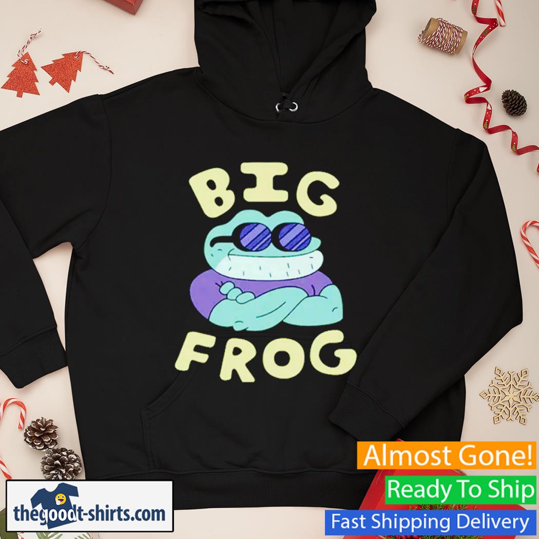 Big Frog Shirt Hoodie