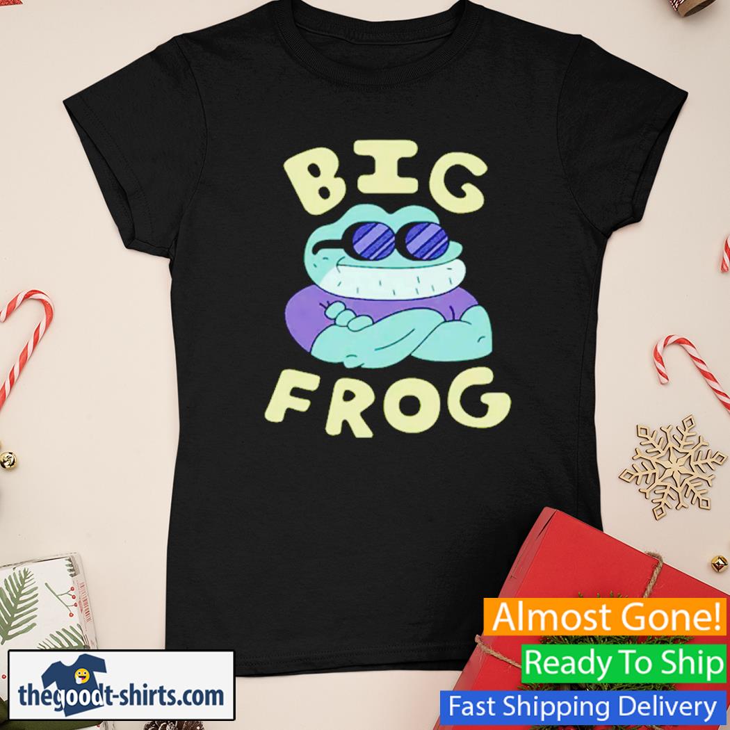 Big Frog Shirt Ladies Tee