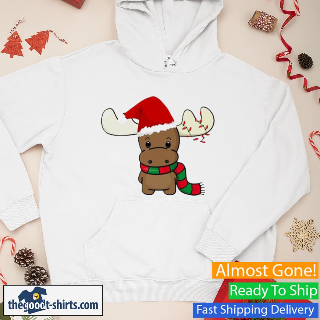 Christmas Cartoon Reindeer New Shirt Hoodie