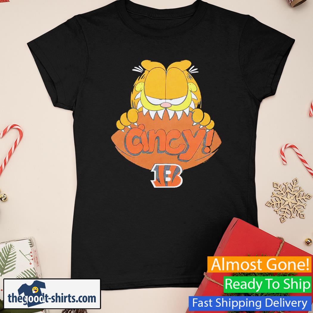 Cincy Bengals Garfield New Shirt Ladies Tee