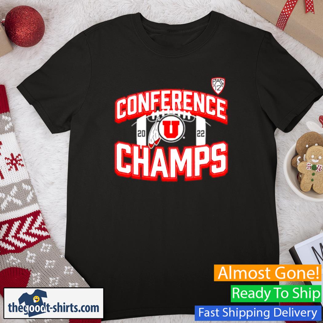 Conference Champions Utah Utes 2022 PAC 12 Football New shirt