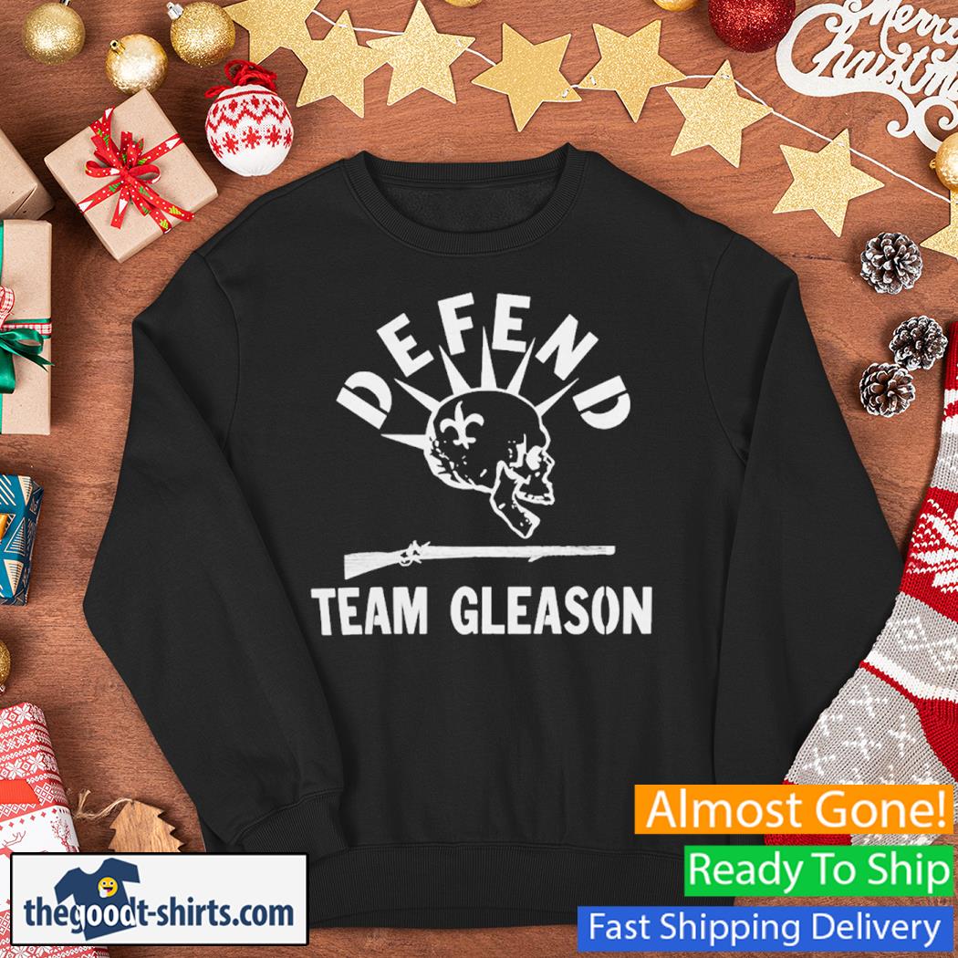 Drew Brees Wearing Defend Team Gleason Shirt Sweater