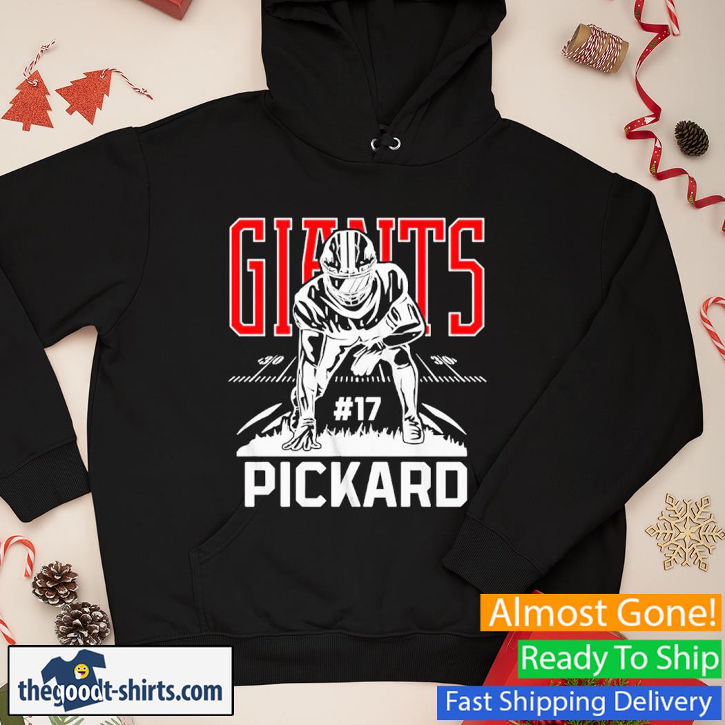 Giants Pickard Football #17 New Shirt Hoodie