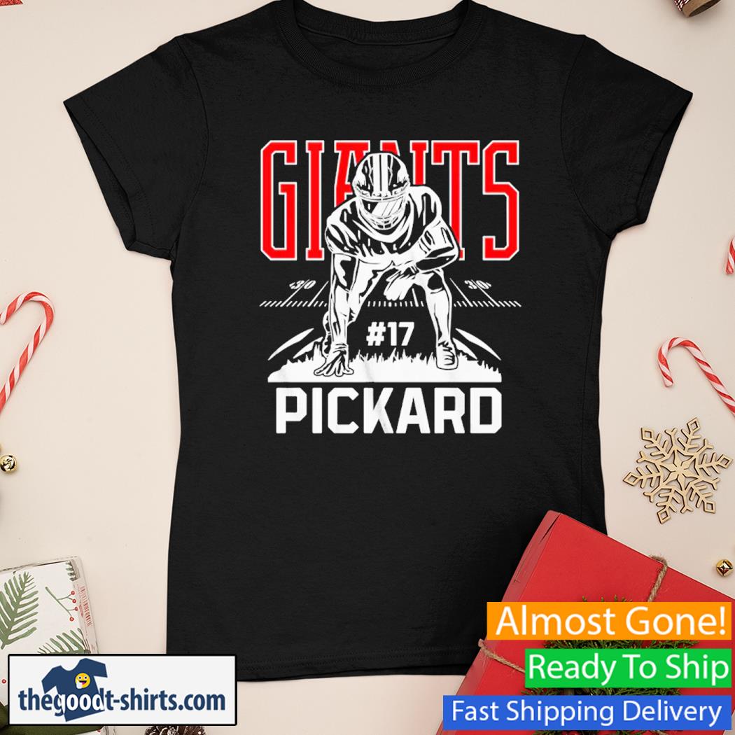 Giants Pickard Football #17 New Shirt Ladies Tee
