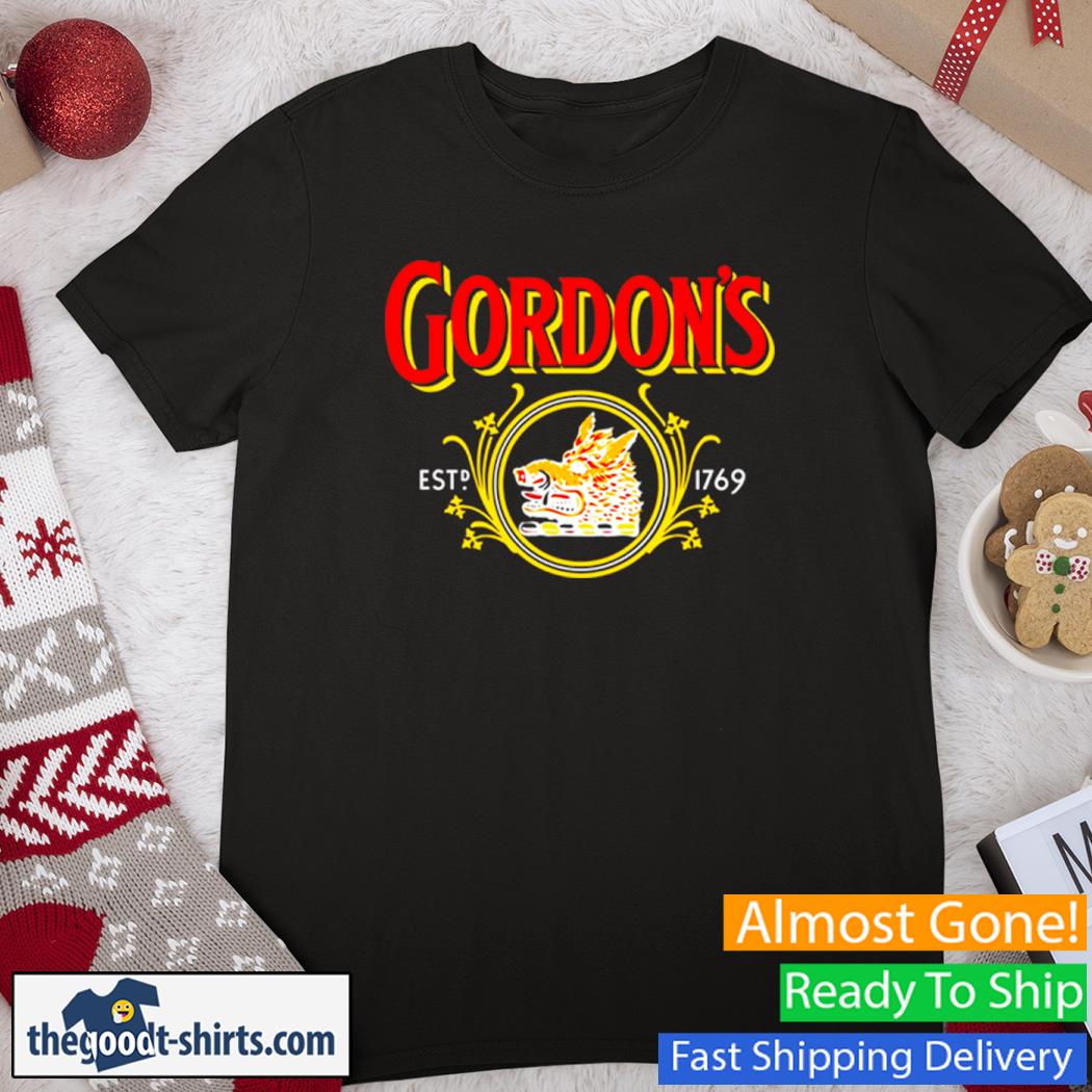 Gordon’s A Brand Of London Dry Gin 1769 shirt
