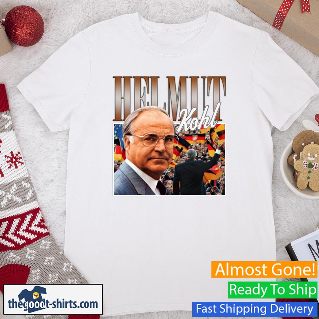 Helmut Kohl 90s Style Poster shirt