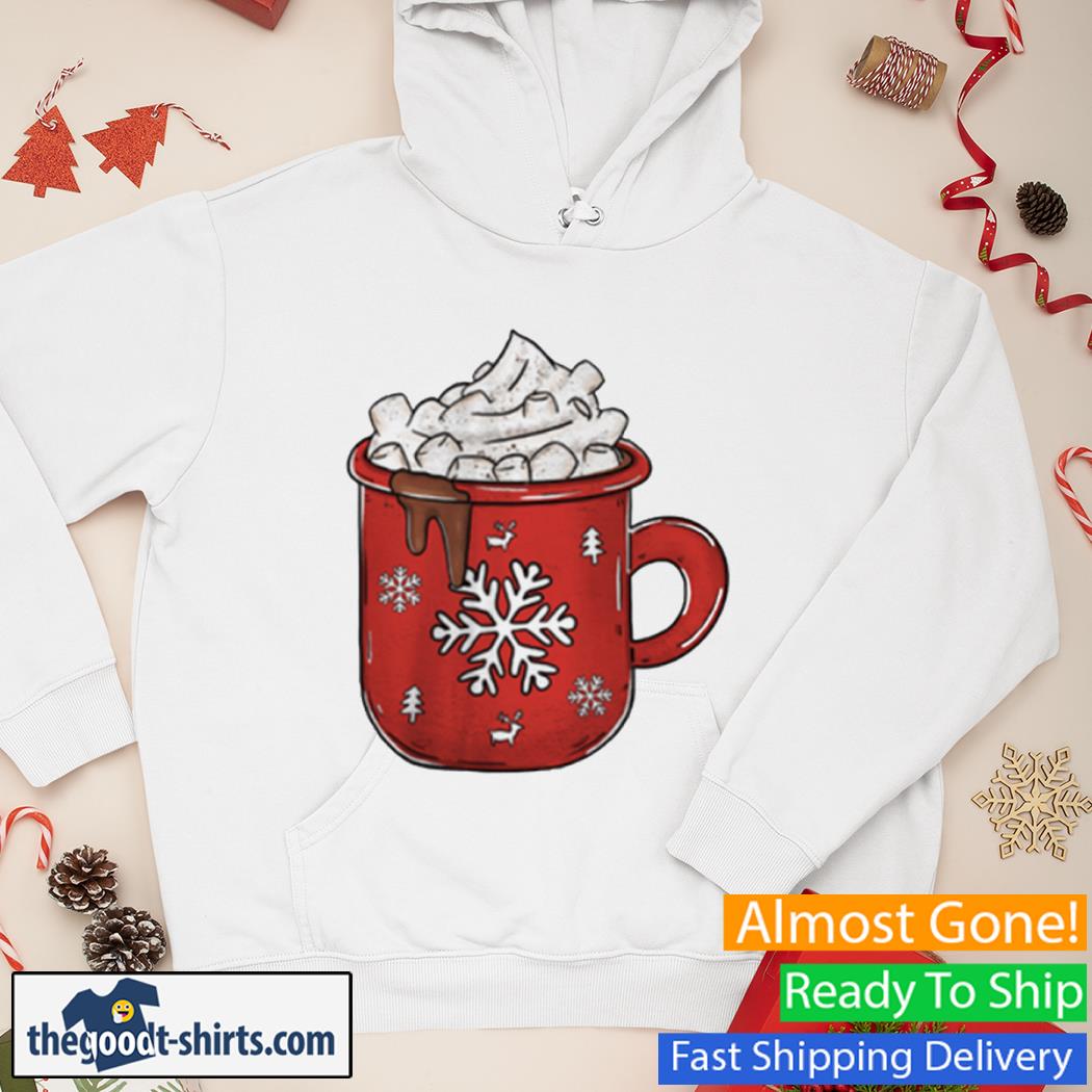 Hot Chocolate Mug Holiday Christmas Shirt Hoodie