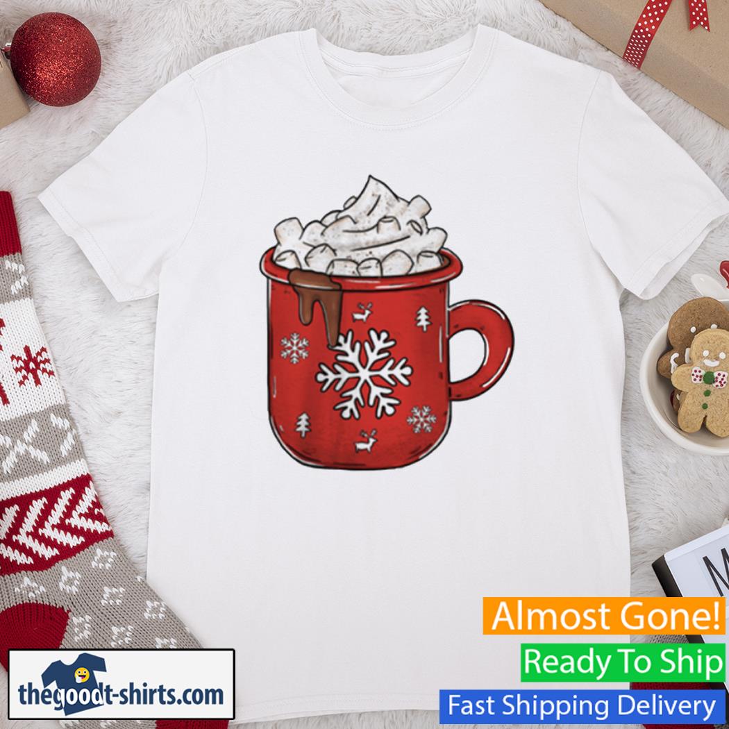 Hot Chocolate Mug Holiday Christmas Shirt