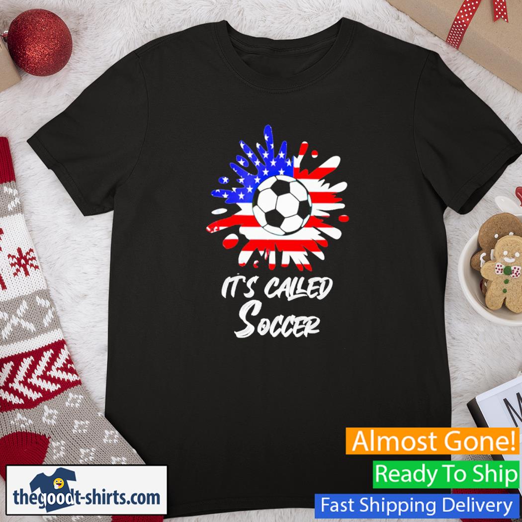 It's Called Soccer USA Flag New Shirt