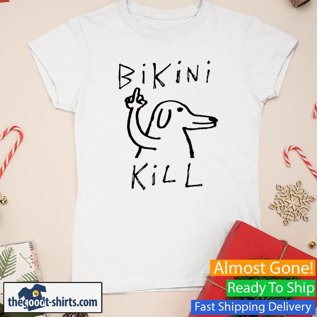 Kung Fu Dog Bikini Kill Shirt Ladies Tee