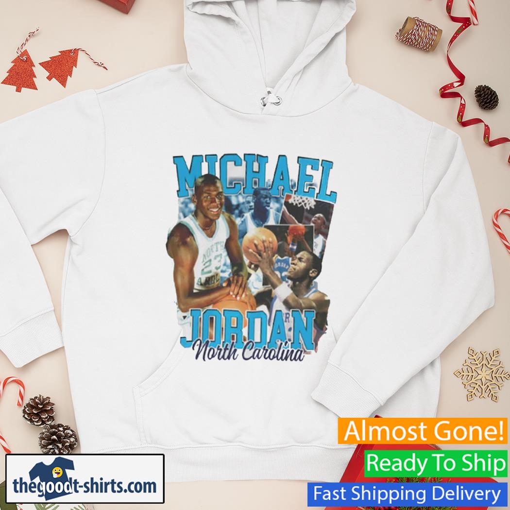 Michael Jordan North Carolina New Shirt Hoodie