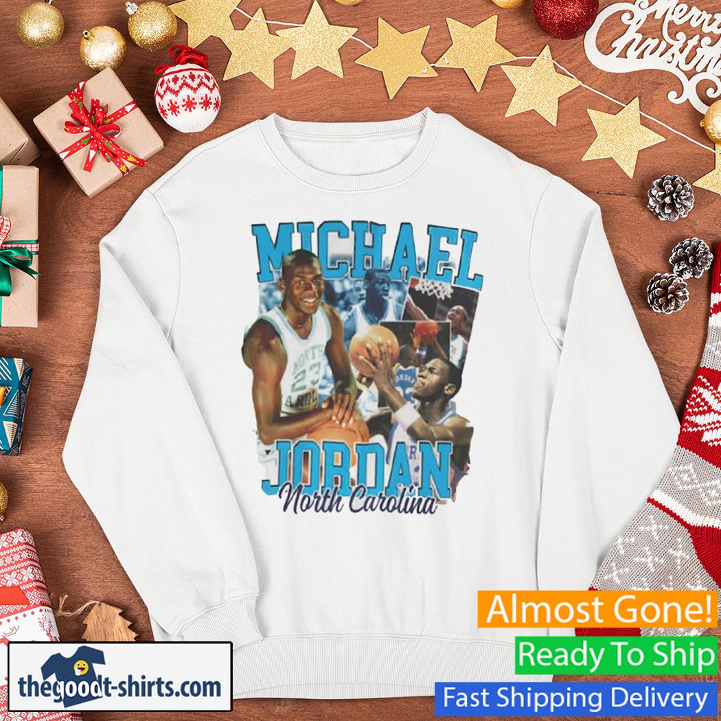 Michael Jordan North Carolina New Shirt Sweater
