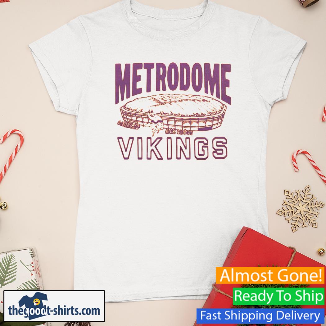 Minnesota Vikings Metrodome New Shirt Ladies Tee