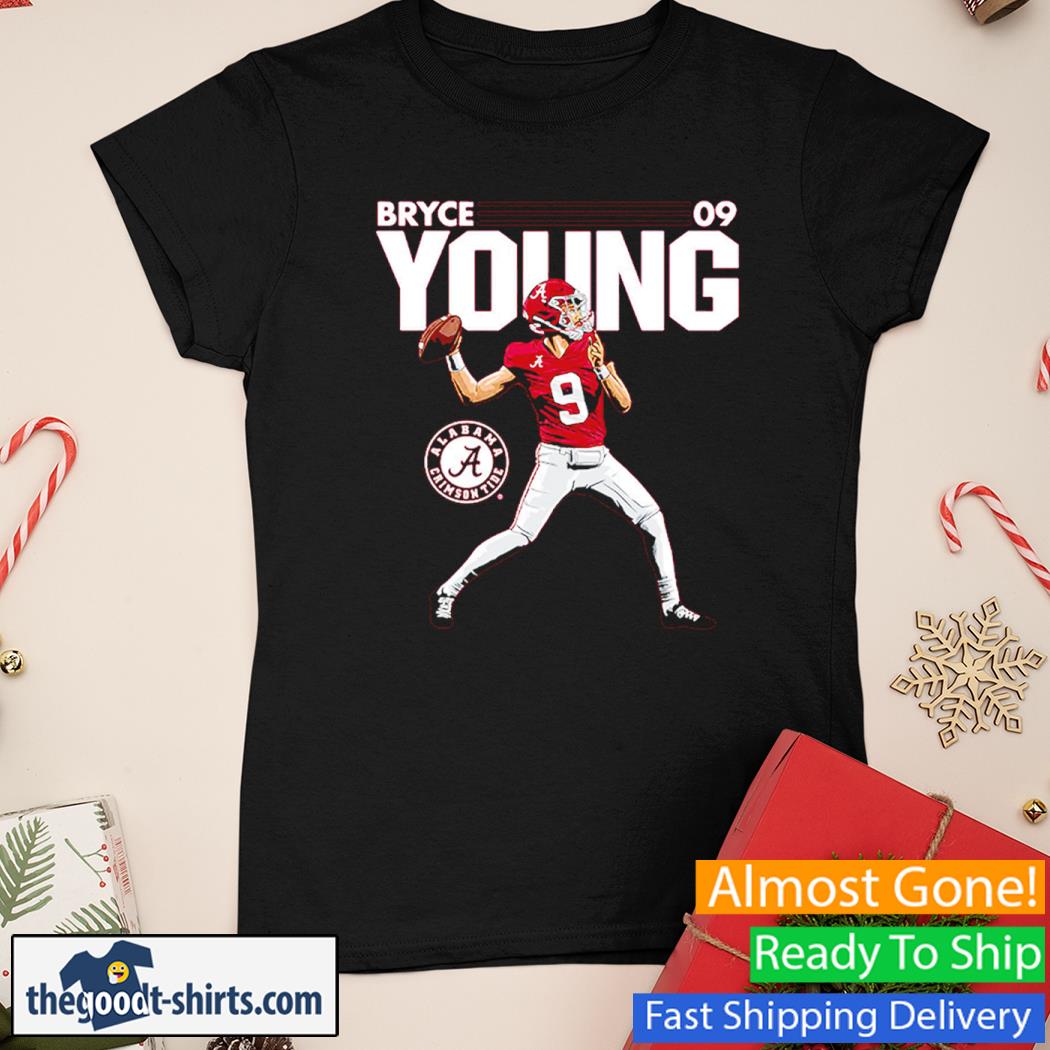 NCAA Football Bryce Young Alabama Crimsontide Shirt Ladies Tee