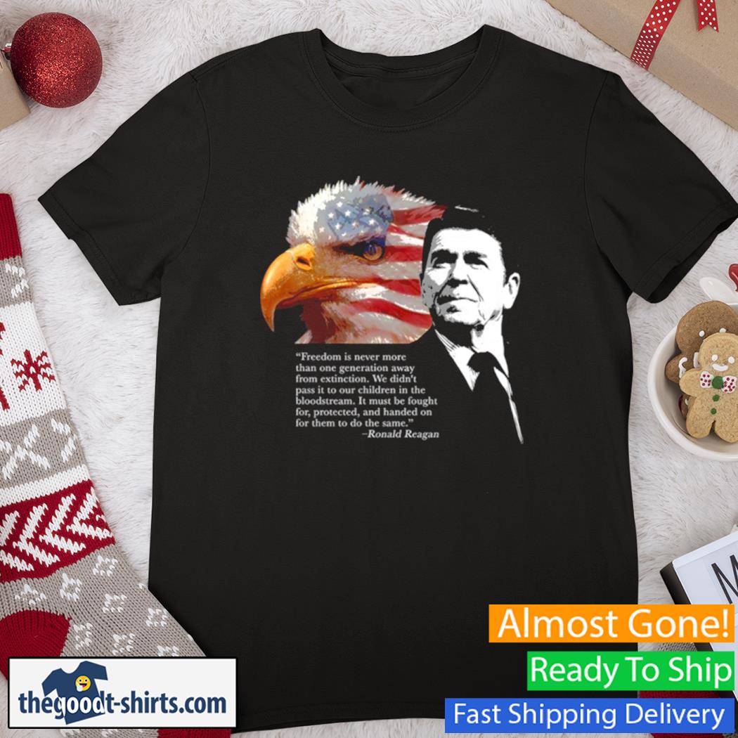 Ronald Reagan Freedom Eagle New shirt