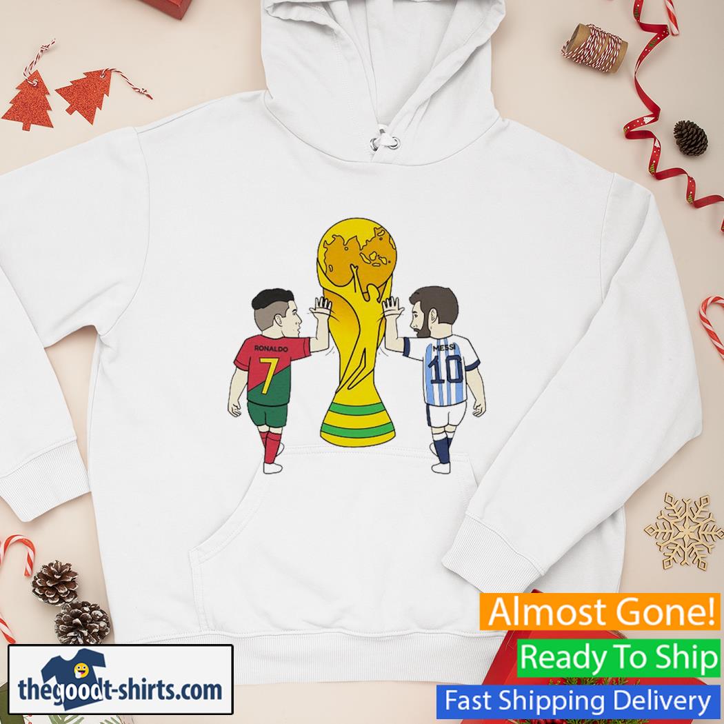 Ronaldo & Messi World Cup Farewell Shirt Hoodie