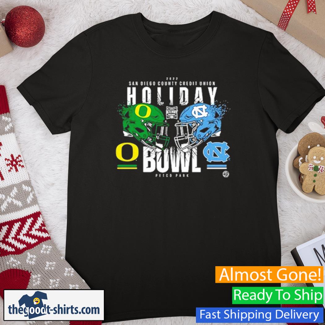 Sandiego County Credit Union Holiday Bowl Oregon Vs North Carolina 2022 Shirt