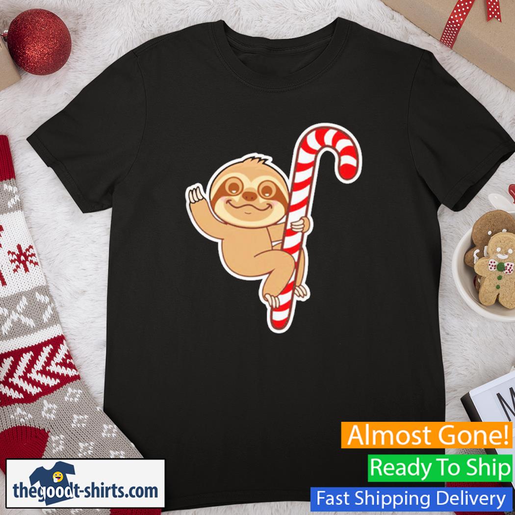 Sloth Candy Christmas Shirt