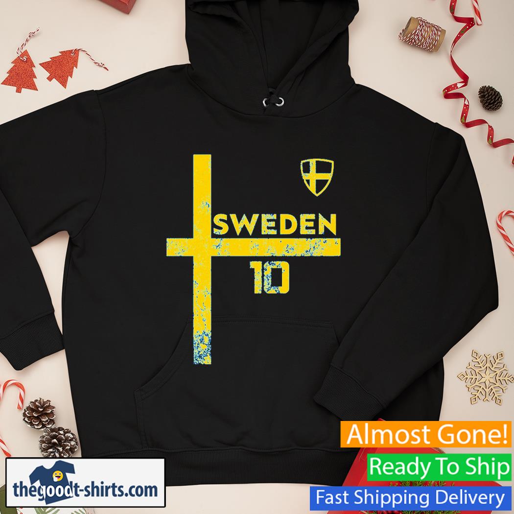 Sweden Soccer Jersey Sverige Skjorta Vintage Shirt Hoodie